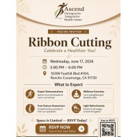 Ascend Chiropractic Ribbon Cutting