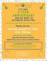 5 Year Anniversary Celebration