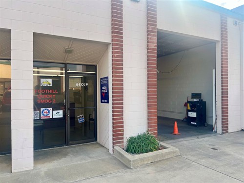 foothill quicky smog front entrance