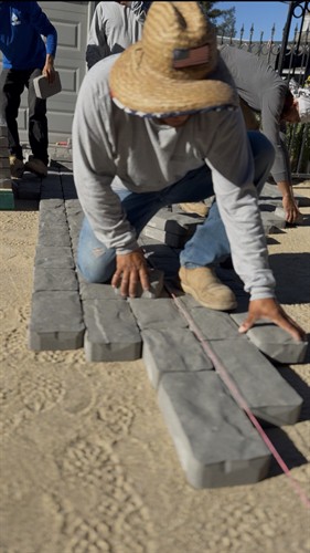 Precision Paver Installation