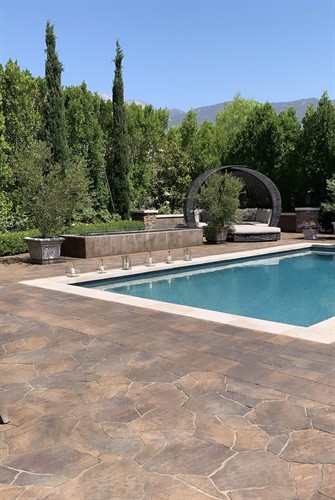 Premium Paver Pool Deck & Outdoor Living Space