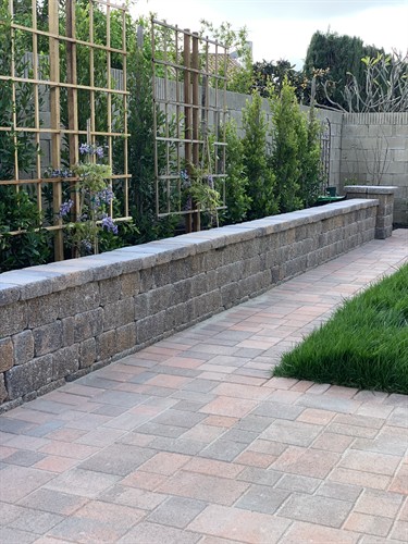 Walkways and pavers that elevate curb appeal.