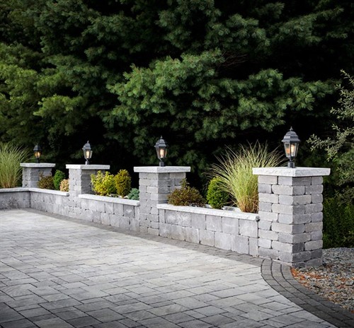 Custom Walls, Columns & Lighting 