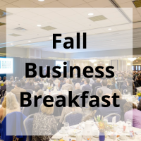 SAVE THE DATE - Fall Business Breakfast