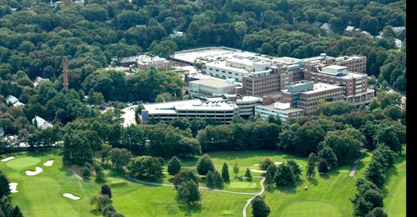 Aerial Shot of Newton-Wellesley Hospital