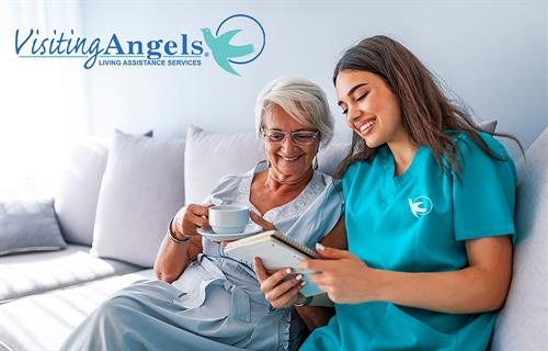 Visiting Angels Newton/Canton provides companion care and personal care services. 