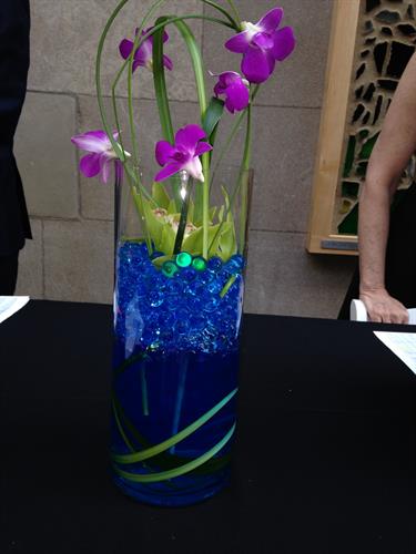 Centerpieces for Mayyim Hayyim Event, May 2014