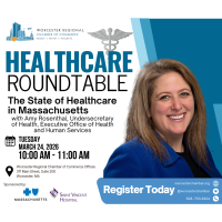 Healthcare Roundtable - Amy Rosenthal, Undersecretary of Health, Executive Office of Health and Human Services