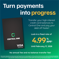Central One Federal Credit Union - Shrewsbury