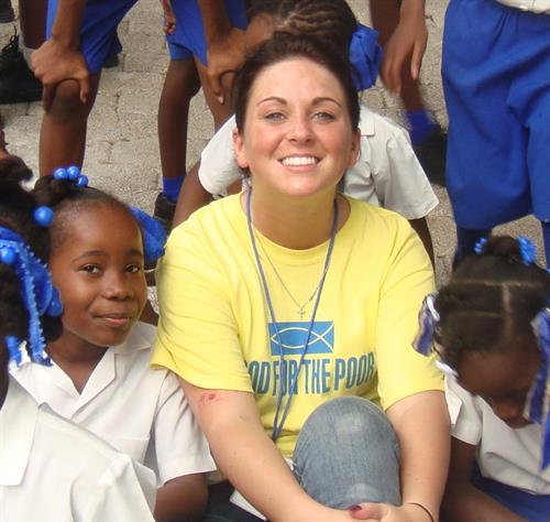 Britney in Haiti the day of the Earyhquake 1.12.2010