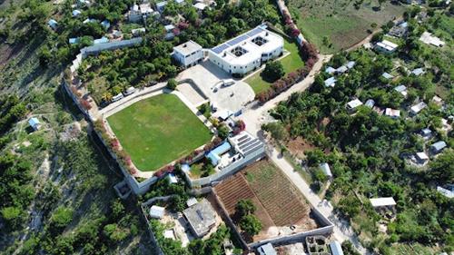 Aerial View od Brit's Home in Haiti