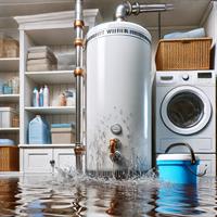 How to deal with a leaking hot water boiler