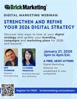 Digital Marketing Webinar: Strengthen & Refine Your 2026 Digital Strategy