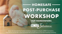 HomeSafe Post-Purchase Workshop for Homeowners (May 2024)
