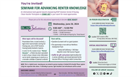 RCAP Solutions Seminar for Advancing Renter Knowledge (for Section 8 Housing Choice Voucher Participants)