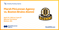 Boston Bruins Alumni Charity Hockey Game