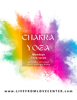CHAKRA YOGA Series - Heated, gentle, educational energy work