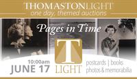 Thomaston Light 'Pages in Time' Online Auction