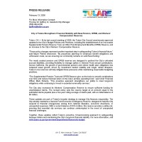 City of Tulare Strengthens Financial Stability with New Pension, OPEB, and Workers’ Compensation Res