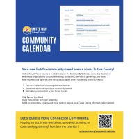 United Way of Tulare County Community Calendar