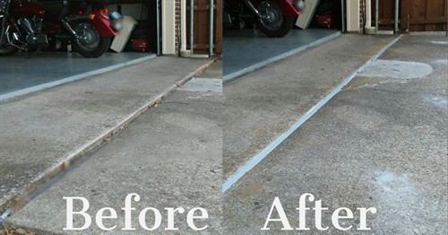 Garage entrance repair