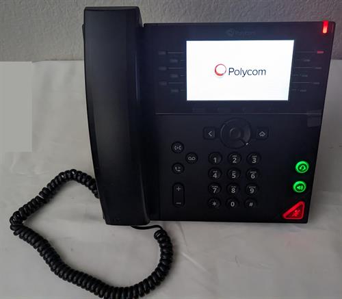 A Polycom phone