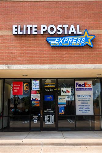 Elite Postal Express exterior view.