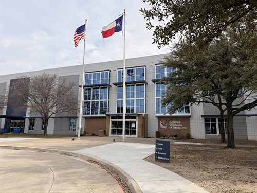 Front Entrance of our Goodwill Dallas Headquarters 