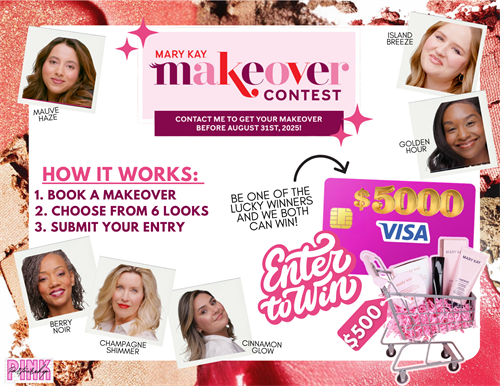 Model Makeover contest July 15th - August 31st, 2025