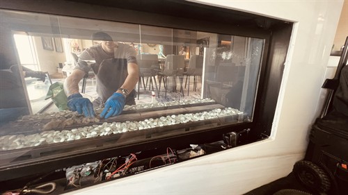 Gas Fireplace Cleaning & Repairs
