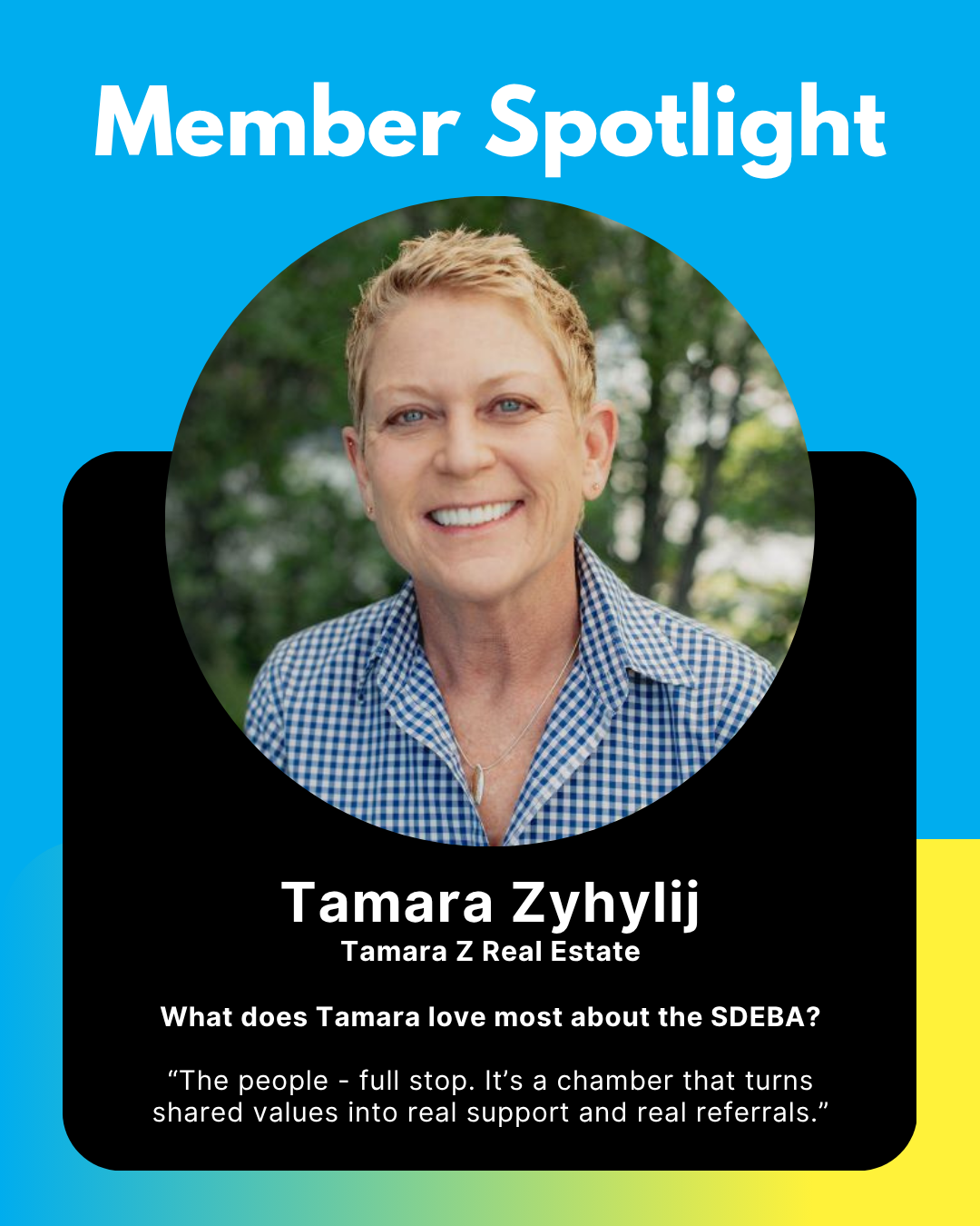 Image for Member Spotlight: Tamara Zyhylij, Tamara Z Real Estate