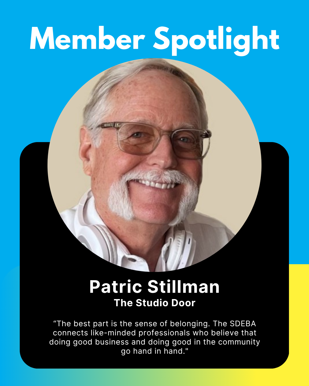 Member Spotlight: Patric Stillman & The Studio Door