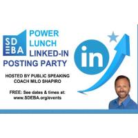 Power Lunch Networking - LinkedIn Posting Party! 05/17/23