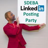 LinkedIn Posting Party and Networking with Milo Shapiro 6/12/24