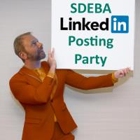 LinkedIn Posting Party and Networking with Milo Shapiro FRIDAY 10/4/2024