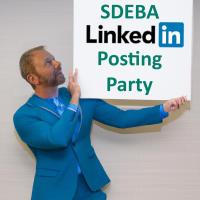 LinkedIn Posting Party and Networking with Milo Shapiro 11/06/2025