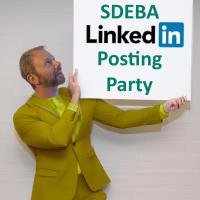 LinkedIn Posting Party and Networking with Milo Shapiro 01/08/2026