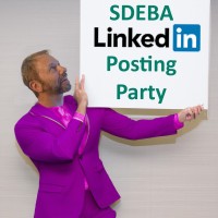 LinkedIn Posting Party and Networking with Milo Shapiro 07/16/2026