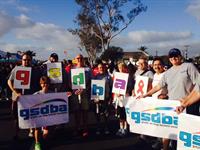 Team GSDBA at San Diego AIDS Walk 2014