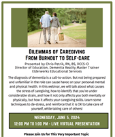 Dilemmas of Caregiving - From Burnout to Self-care