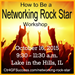 How to be a Networking Rock Star Workshop