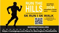 Run the Hills 5k Charity Race in Barrington