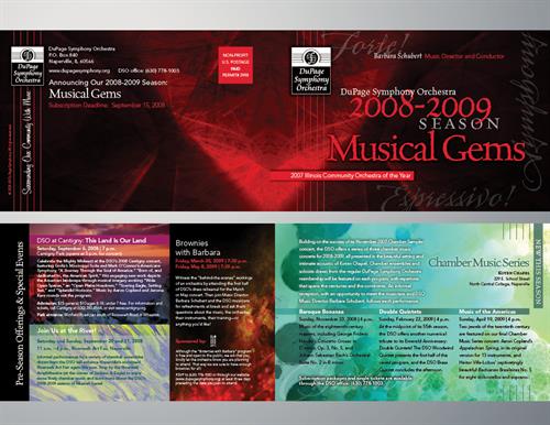 DuPage Symphony Orchestra 2008/2009 Season Brochure DuPage Symphony Orchestra 2008/2009 Season Brochure