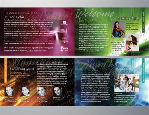 DuPage Symphony Orchestra 2008/2009 Season Brochure DuPage Symphony Orchestra 2008/2009 Season Brochure