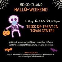 Halloween Trick or Treat at Mercer Island Businesses