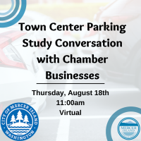 VIRTUAL-Town Center Parking Study Conversation with Chamber Businesses