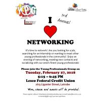 Lesco's I <3 Networking Wine & Cheese Event