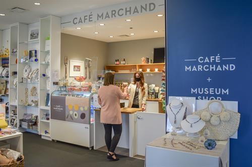 Café Marchand and Museum Shop