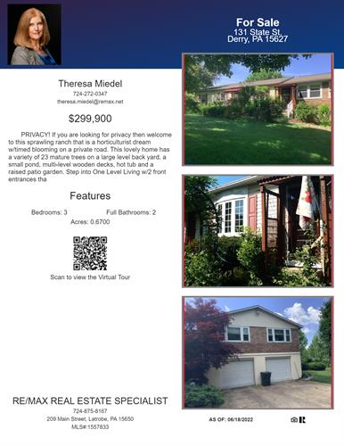 New Listing in Derry Township