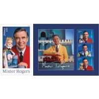 2018 Mister Rogers stamp wins USPS Stamp Encore contest